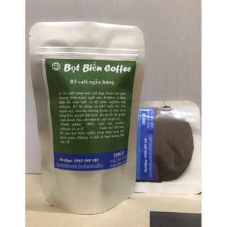 100gr B3 cafe ngẫu hứng rang mộc - bọt biển coffee