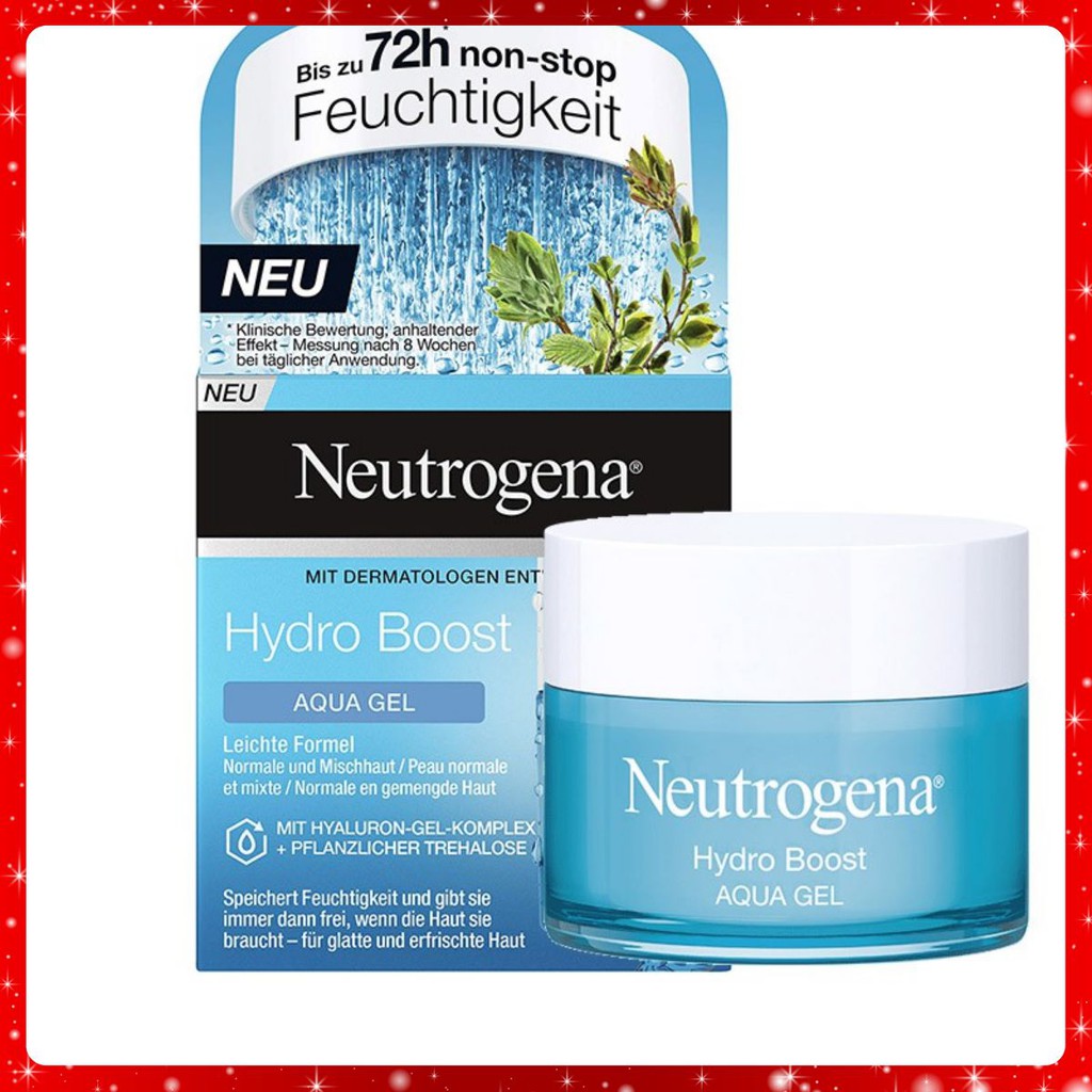 Kem dưỡng da Neutrogena Aqua gel và Aqua cream cho da dầu và da khô