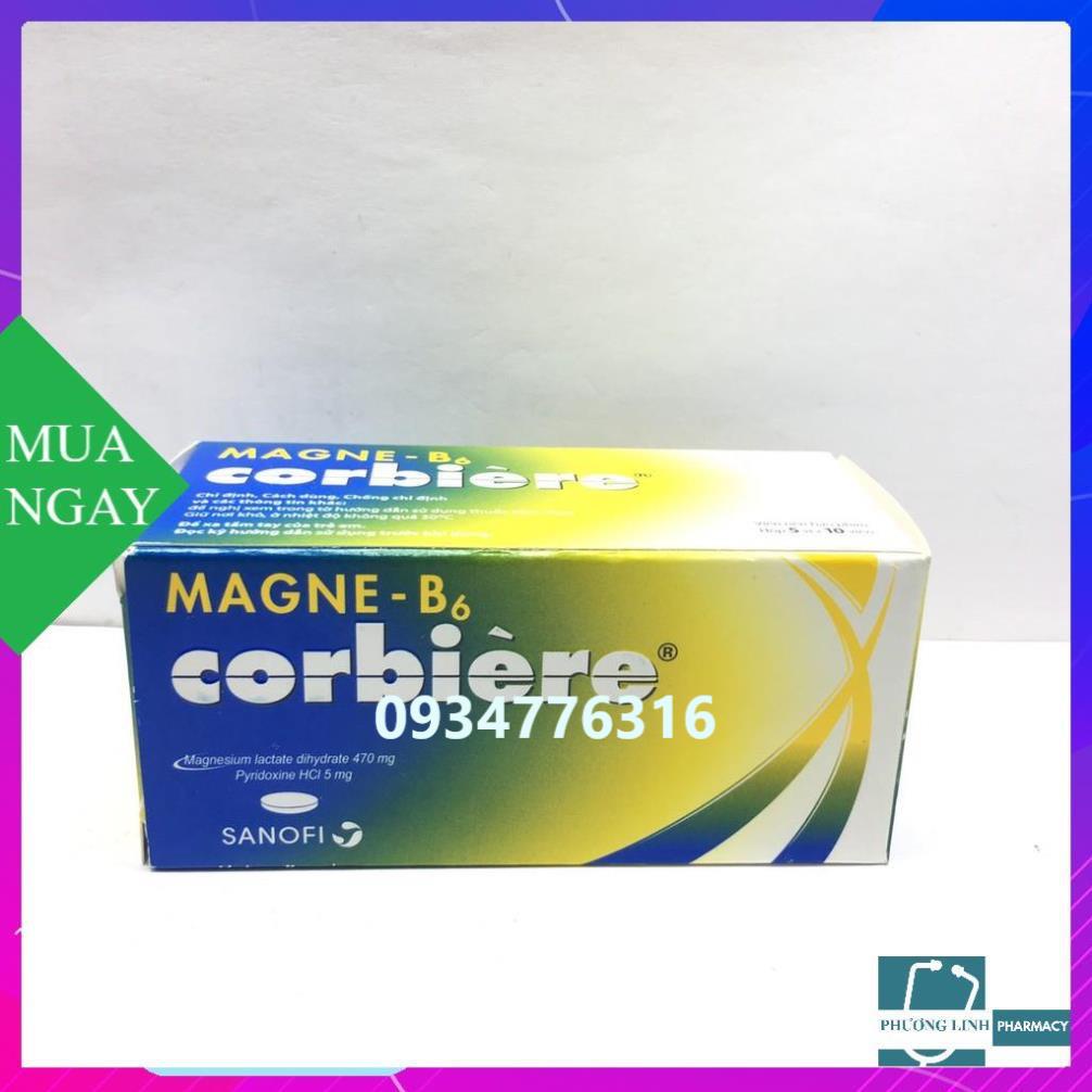 MAGNE - B6 CORBIERE - Bổ sung magne hộp 5 vỉ x 10 viên