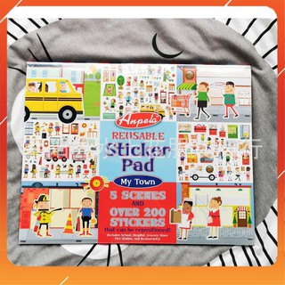 Bộ hình dán động vật Sticker Pad cho bé - 8983