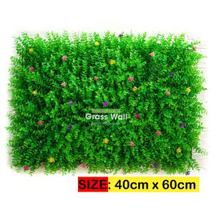 Thảm Cỏ Treo Tường - Cỏ Tai Chuột [ĐÍNH HOA] Trang Trí Không Gian Nhà Cửa