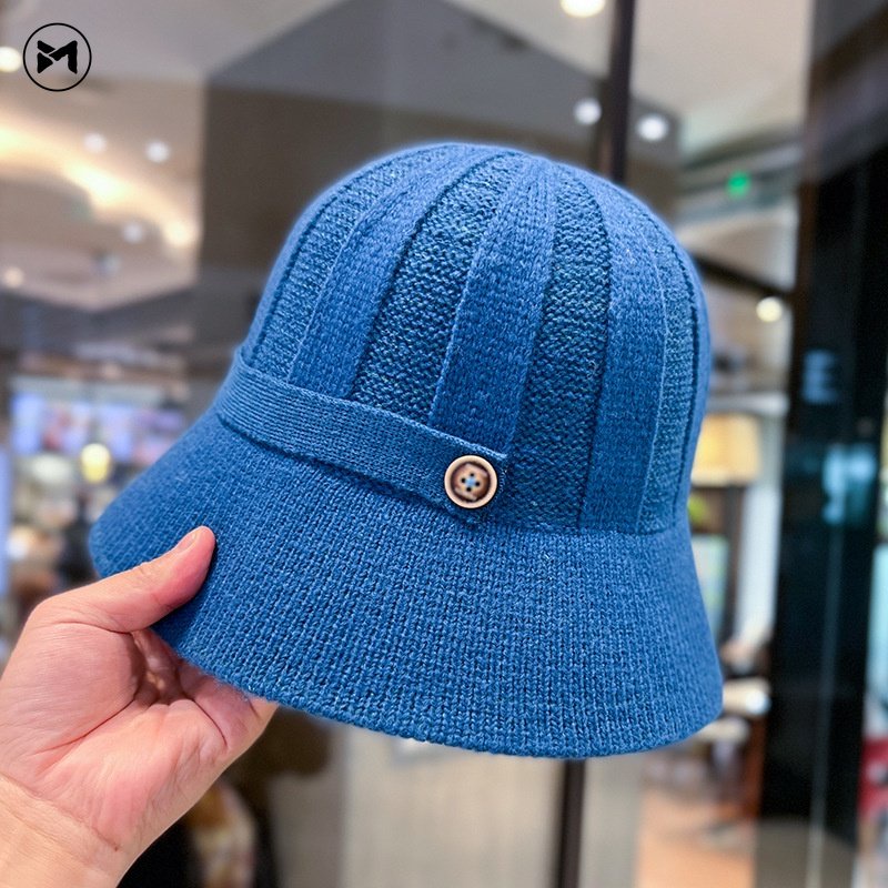 Nón Tai Bèo Đan Len Phong Cách Nhật Bản Xinh Xắn Dành Cho Nữ