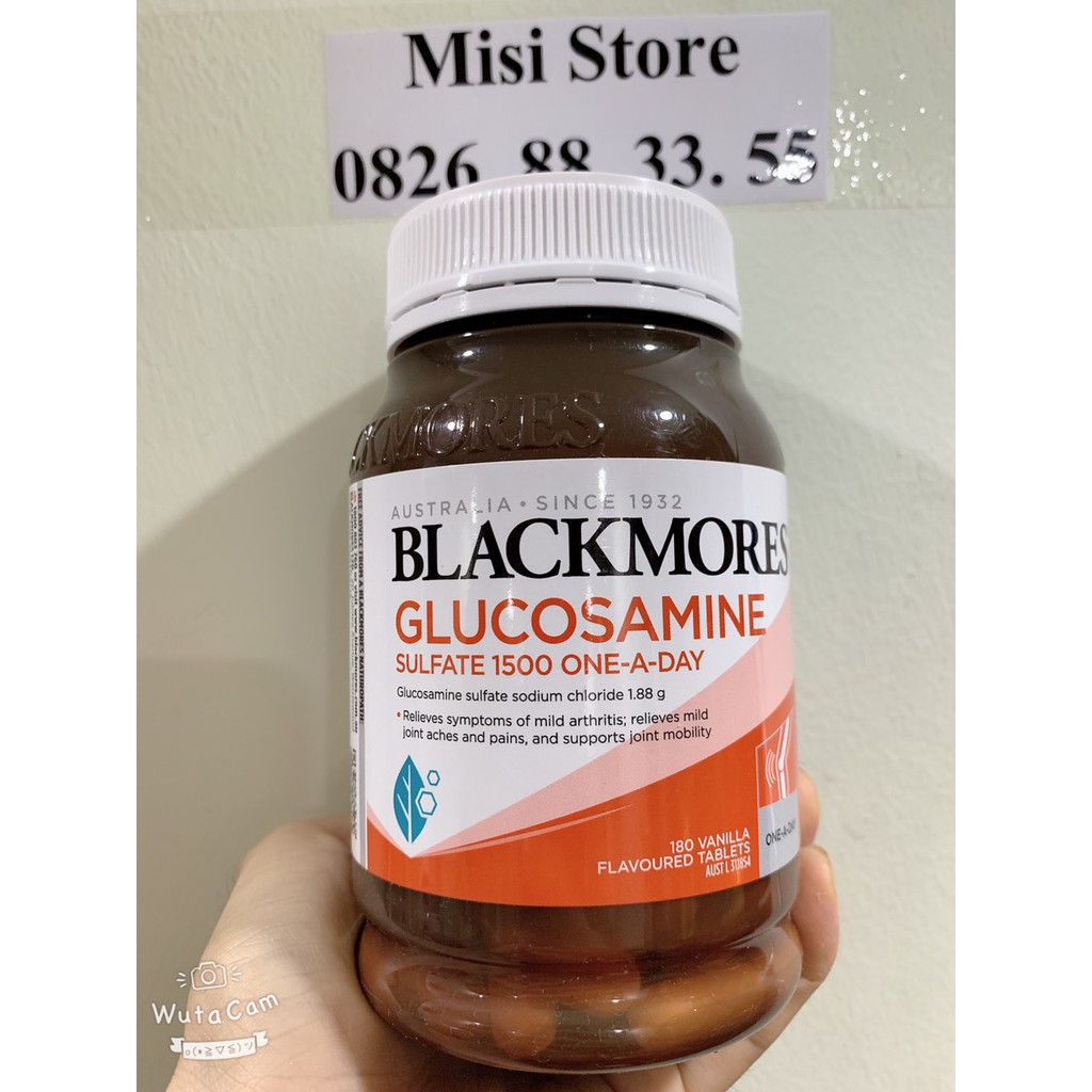 date 2026  Blackmores Glucosamin 1500mg Loại 180 Viên