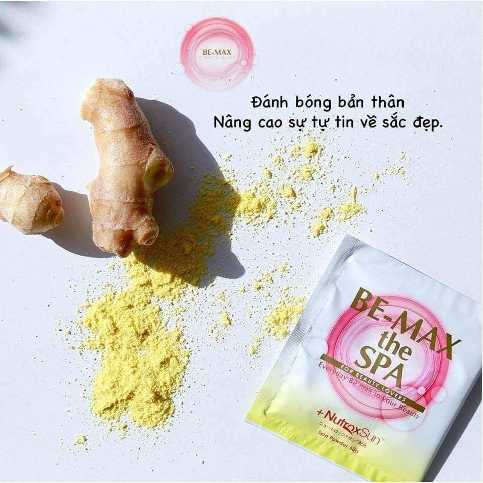 Bột tắm trắng bemax spa Nhật
