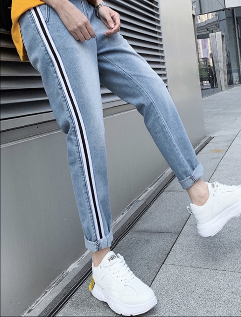 Quần JEAN Nam HÀN QUỐC quần baggy jeans mã 002 cao cấp Kun Shop | BigBuy360 - bigbuy360.vn