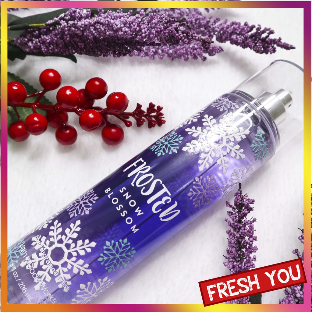 Xịt thơm toàn thân Bath&Body Works - Frosted Snow Blossom | BigBuy360 - bigbuy360.vn
