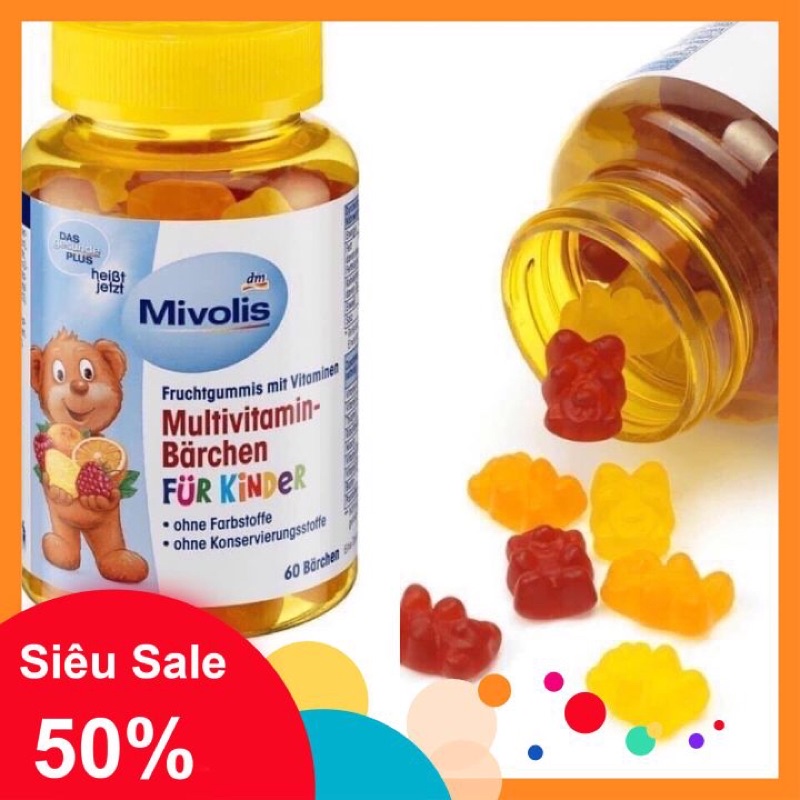 Kẹo Gấu Vị Trái Cây