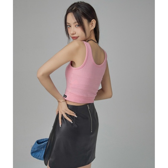 Áo Lửng Không Tay In Họa Tiết Thời Trang Mùa Hè Dành Cho Nữ