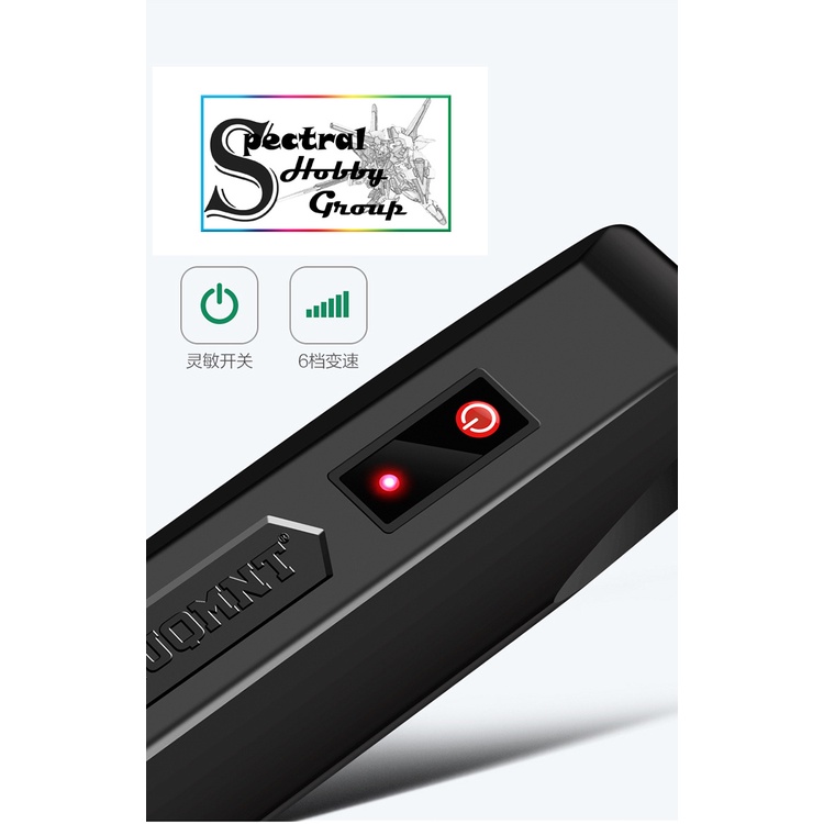 Máy khoan mài cầm tay không dây mini DEGUQMNT 6 cấp độ Rechargeable Wireless Lithium Electric Grinding MNT992703