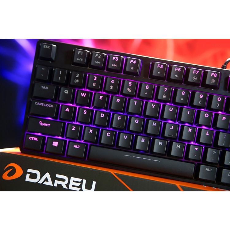 Bàn Phím Cơ Dareu DK880 LED Đẹp RGB - Bàn Phím Gaming Hàng Chính Hãng