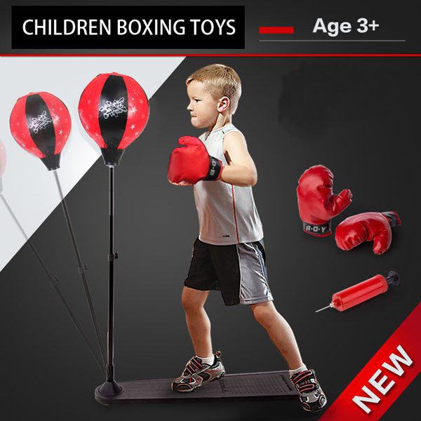 [FREESHIP] BỘ GĂNG TÚI BOXING, ĐẤM BỐC TẬP PHẢN XẠ CHO BÉ TẶNG KÈM BAO TAY