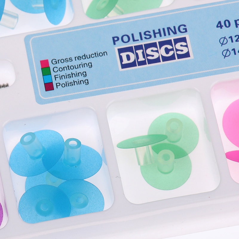 [Hàng mới về] 40 phụ kiện đánh bóng răng chất lượng dành cho nha khoa