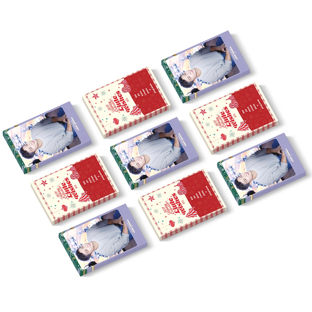 Hộp 54 Ảnh Thẻ LOMO Nhóm Nhạc BTS 2021 Hoildays