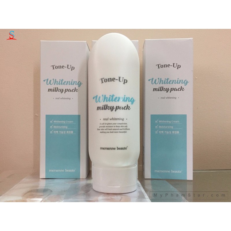 KEM DƯỠNG THỂ TRẮNG DA /Kem dưỡng trắng da body toàn thân Tone Up Whitening Milky Pack Hàn Quốc