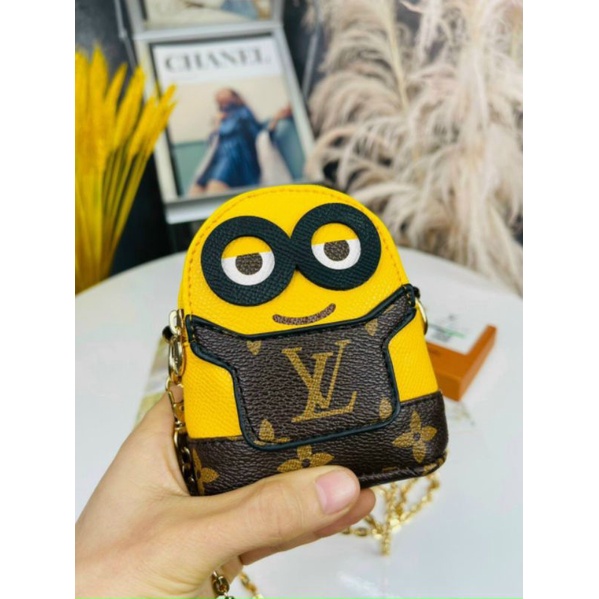 Túi đeo chéo mini,ví mini đựng tiền hình minion siêu cute