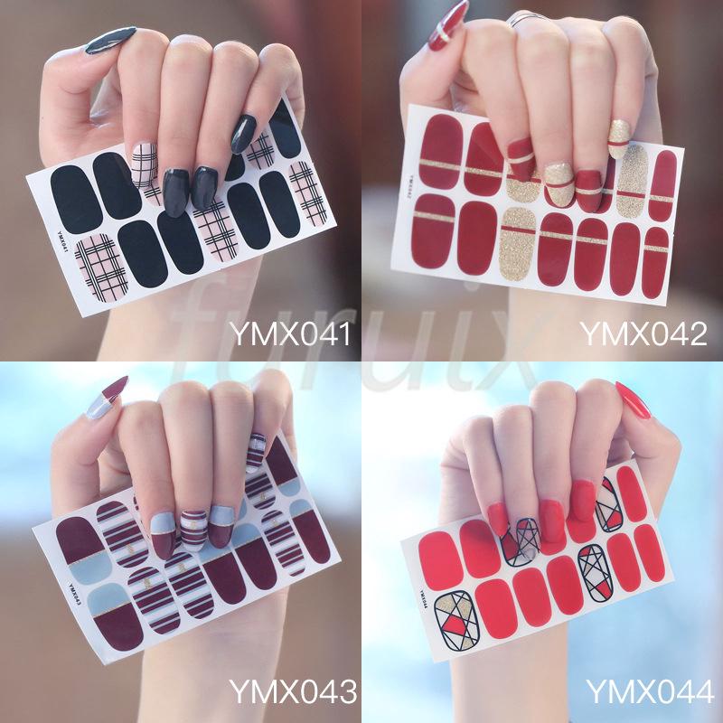 Sticker dán làm móng nghệ thuật đẹp mắt