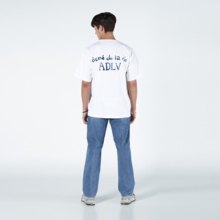 (HÀNG CHÍNH HÃNG) Áo thun ADLV - Acmé de la vie - GLOSSY BASIC LOGO WHITE TEE LinhLyxAuth llxauth