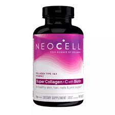 [Mẫu Mới Nhất] Viên Uống Super Collagen Neocell +C 6000 Mg type 1 - 3 Neocell 360