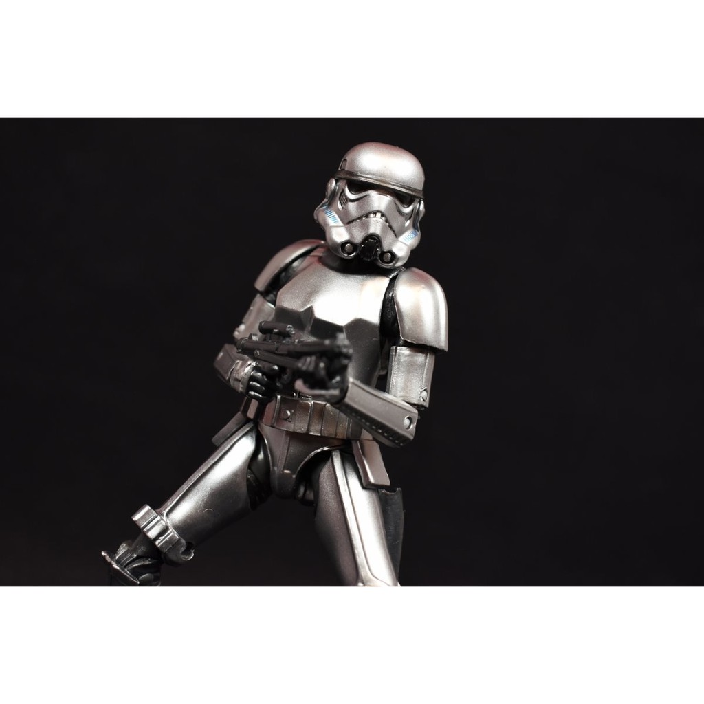 🌟Stormtrooper🌟Mô hình Hasbro◊Star Wars Black Series 6-inches◊The Empire Strikes Back - Carbonized Version