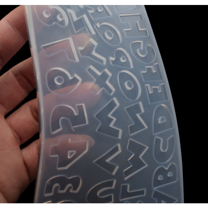 Khuôn silicone đúc chữ mẫu 2