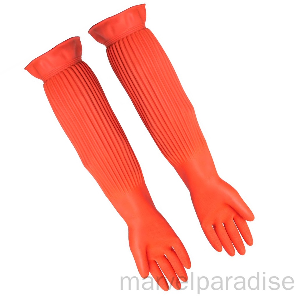 Găng tay cao su dài 56cm chống nước cho rửa chén/ vẽ tranh chất lượng