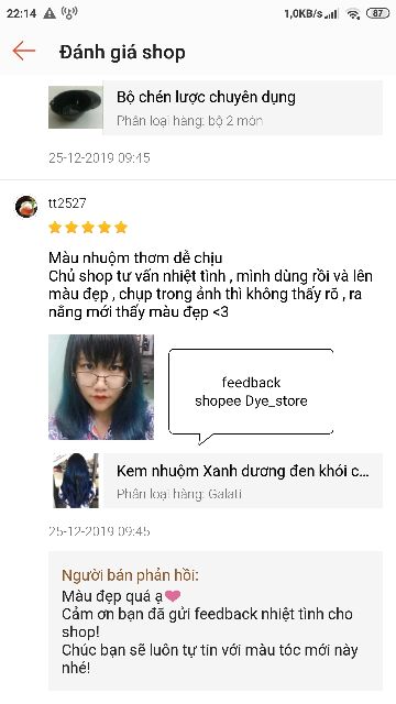 Set nhuộm Xanh dương đen khói tặng trợ dưỡng | BigBuy360 - bigbuy360.vn