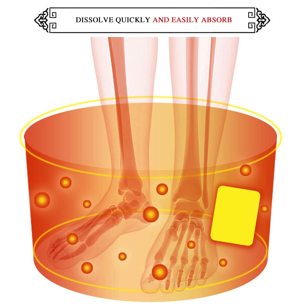 Bộ 30 Túi Bột Ngâm Chân Trung Hoa Thải Độc Giảm Cân Lạnh