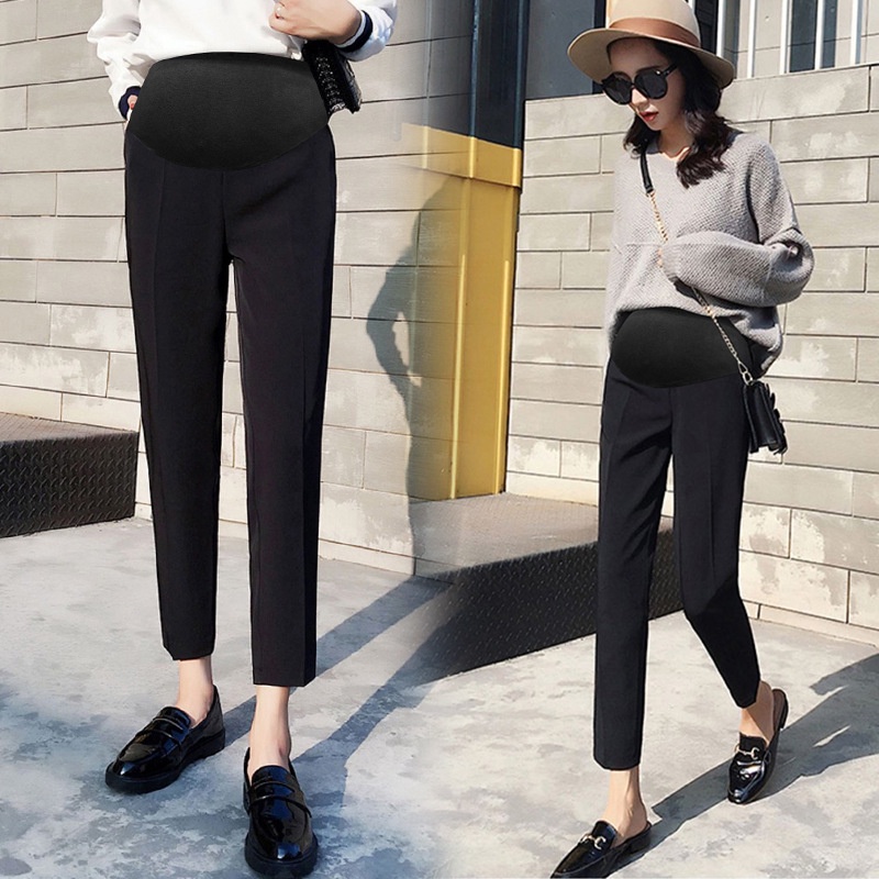 [BAU OI Q04] QUẦN BẦU BAGGY CÔNG SỞ CHẤT ĐẸP CHO MẸ BẦU - QUẦN BẦU THỜI TRANG HÀN QUỐC THIẾT KẾ CAO CẤP