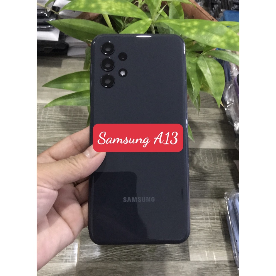 Bộ Vỏ điện thoại Samsung Galaxy A13 zin bộ có lưng.khung màn, phím, kính camera