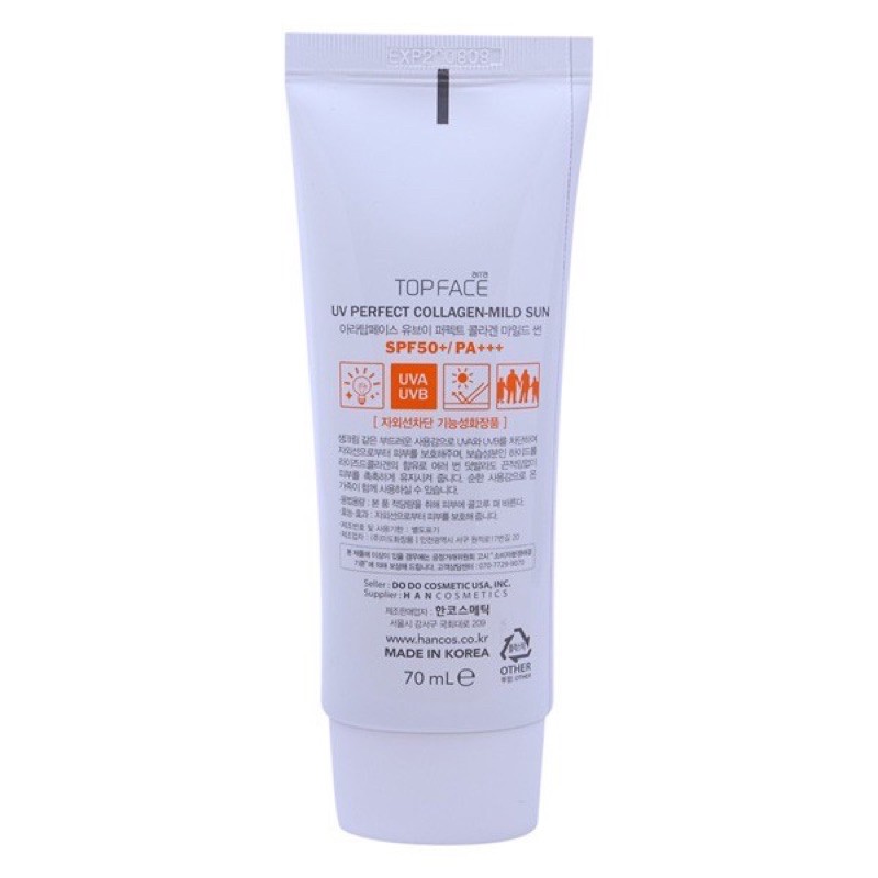 Kem chống nắng TopFace UV Perfect SPF50+