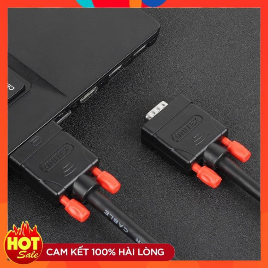 [Chính Hãng] Cáp VGA 5m Unitek 2 đầu đực Y-C505A AZONE_Hàng chính hãng