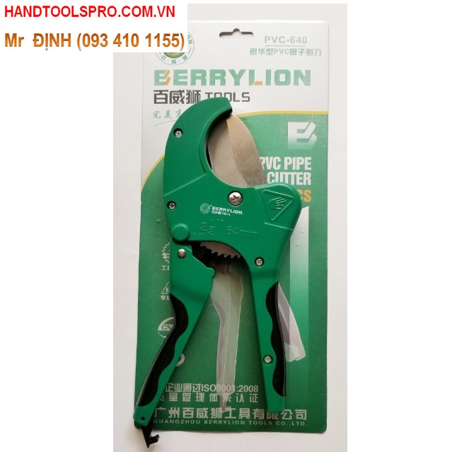 Kéo cắt ống nước nhựa PVC berrylion 64mm size lớn hàng chính hãng