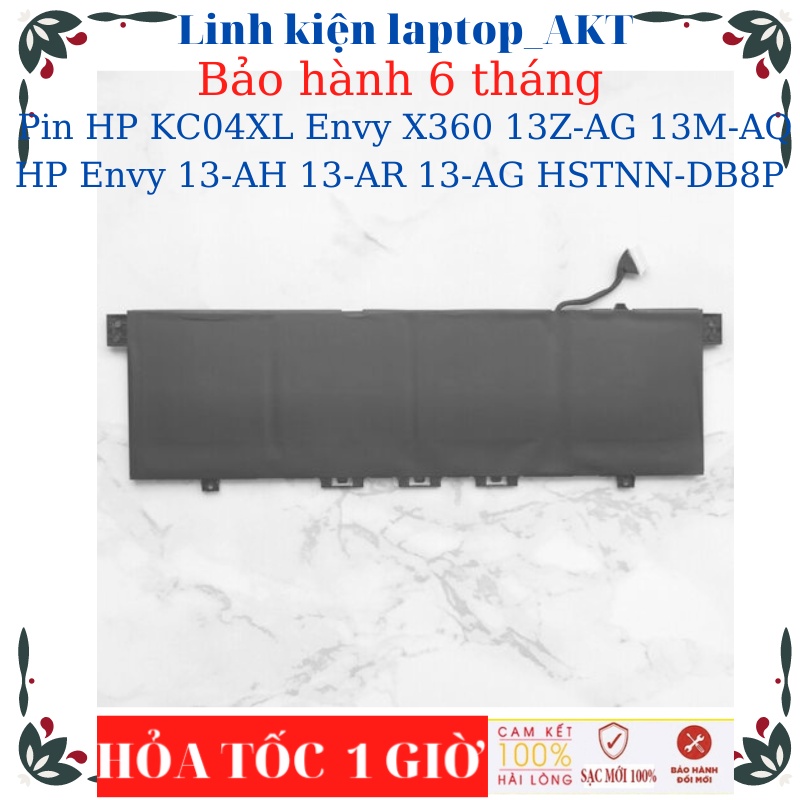 Pin HP Envy X360 13-AH 13-AR 13-AG 13-AQ 13T-AQ 13Z-AG 13M-AQ L08544-2B1 HSTNN-DB8P HSTNN-IB8K Pin HP KC04XL