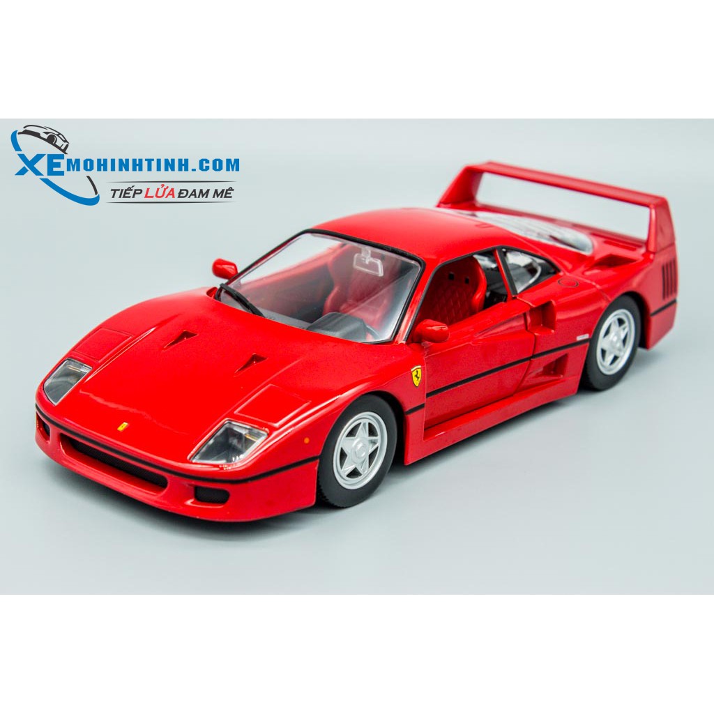 Xe Mô Hình Ferrari F40 1:24 Bburago (Đỏ)