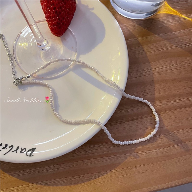 Vòng Cổ Chuỗi Hạt Nhiều Màu Sắc Ngọt Ngào Thời Trang Mùa Hè Dễ Phối Đồ