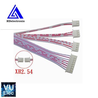 Dây bus trắng xh2.54 2/3/4/5/6/7/8/9/10-12p 2 đầu
