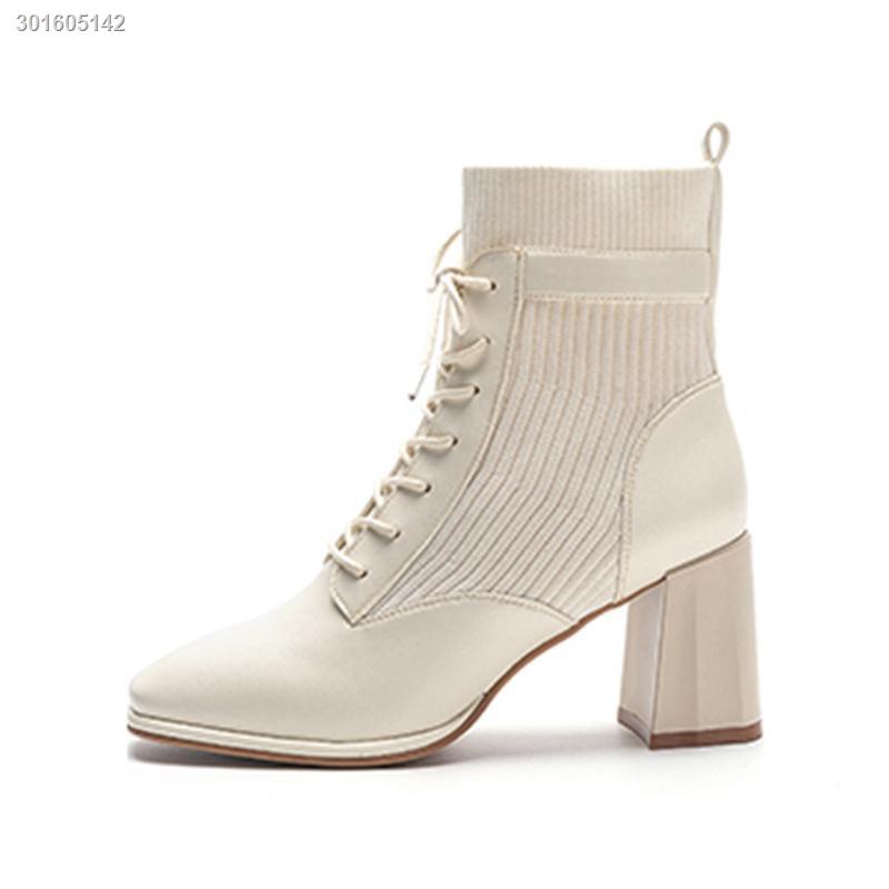 Giày bốt martin gót cao đế giày thời trang thu đông 2020 cho trẻ em