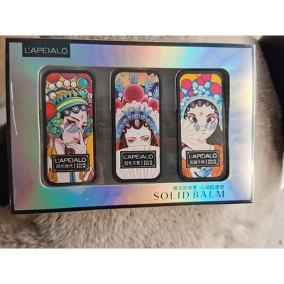 Nước Hoa Khô Nữ Dạng Sáp, Sáp Thơm Khô hiệu LAPÉIALO Thơm Mát Ngọt Dịu Nữ Tính, 1 SET 3 Mùi Hương Khác Nhau 1SET3Hộp