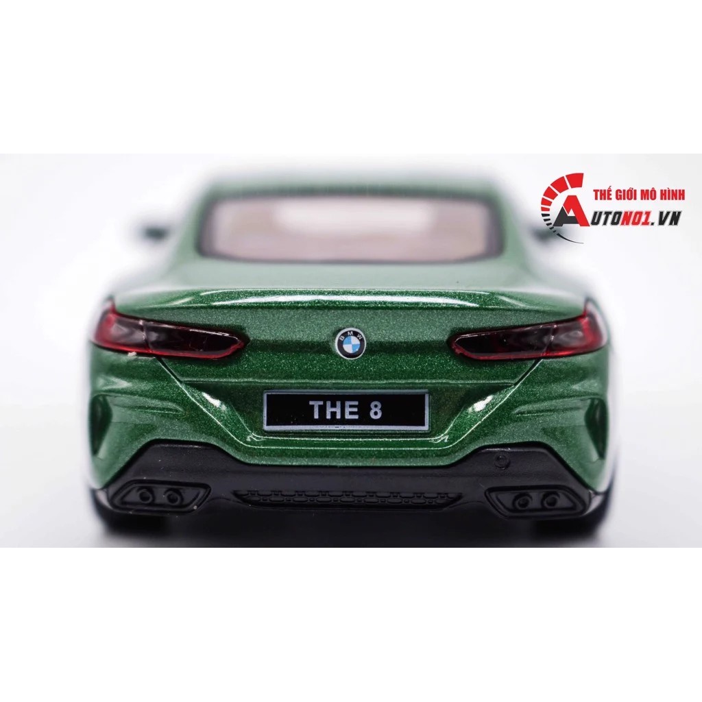 MÔ HÌNH XE BMW M850i COUPLE GREEN 1:35 DIECAST METAL 7461