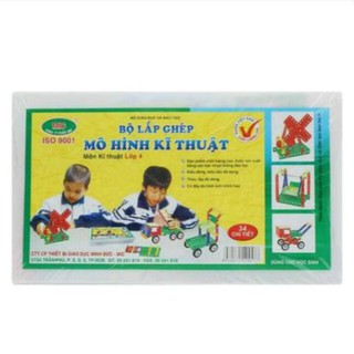 Bộ lắp ghép mô hình kĩ thuật học sinh lớp 4