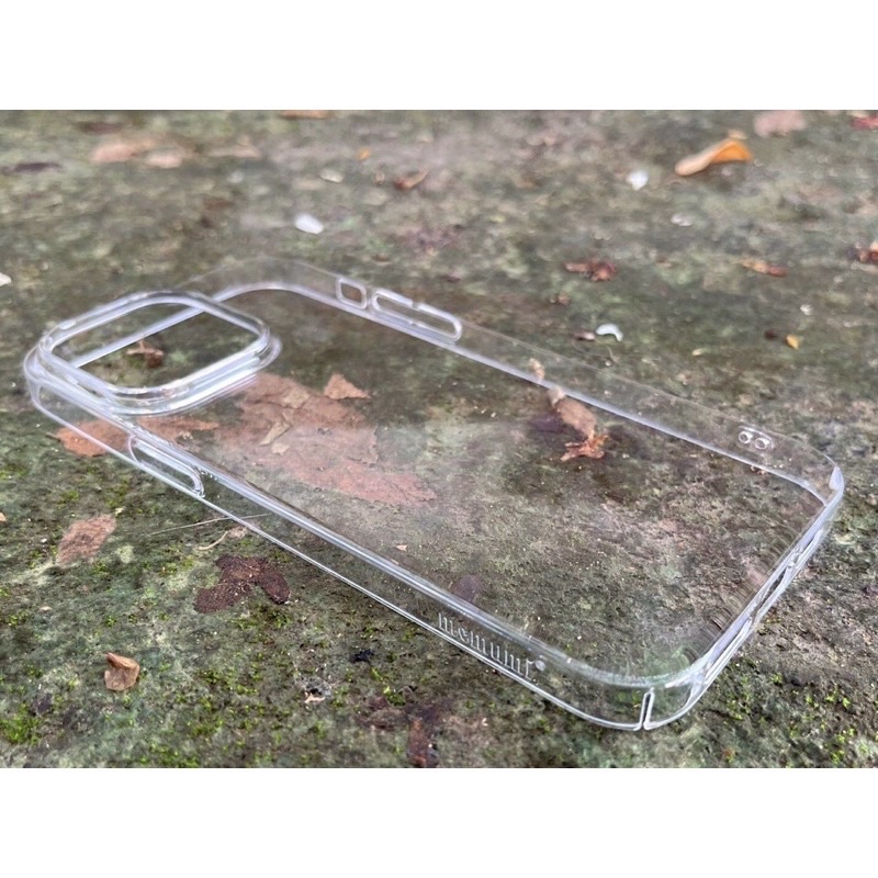 Ốp lưng Memumi Clear trong cứng cho iPhone 14, 14 Pro, 14 Plus, 14 Pro Max, 13, 12, 11, Xs, XR siêu mỏng không ố màu
