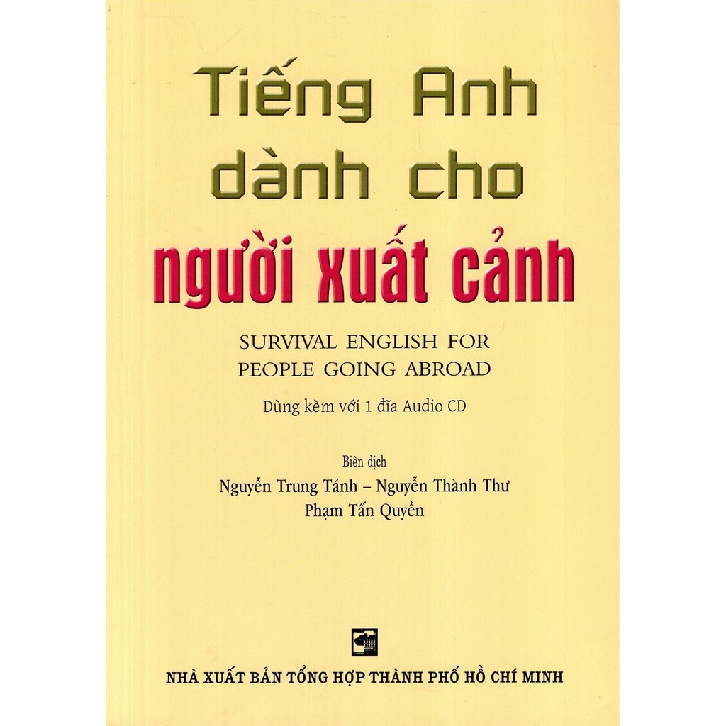 Tiếng Anh Dành Cho Người Xuất Cảnh