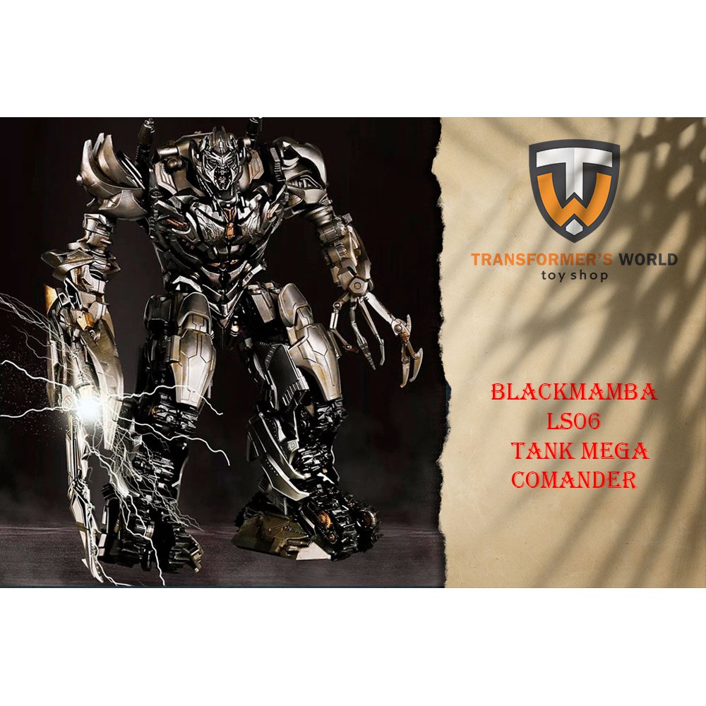 Mô hình BlackMamba LS06 LS-06 Tank Mega ( Megatron )