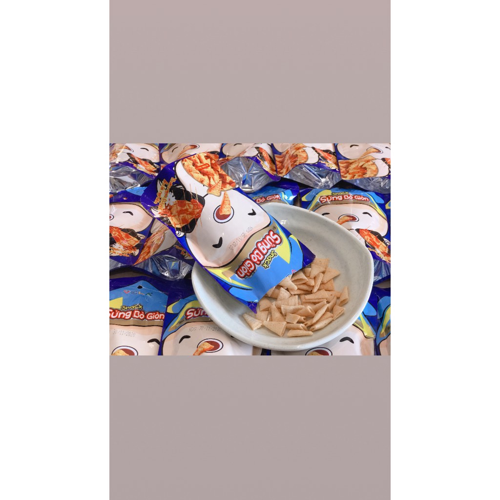 Snack màu Xanh giòn rụm