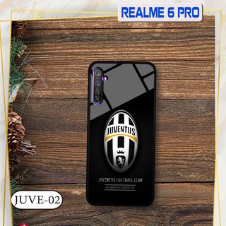 Ốp lưng kính 3D Realme 6 Pro -hình đội bóng