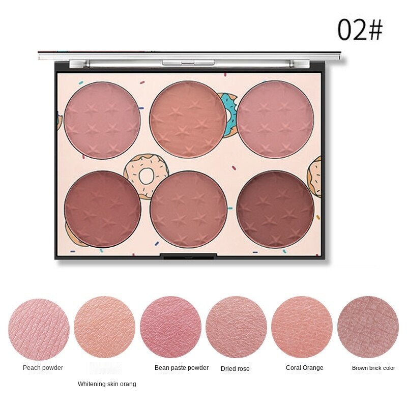 [Hàng mới về] Bảng phấn má hồng/mắt/che khuyết điểm lên màu tự nhiên kháng nước và mồ hôi thân thiện với da | BigBuy360 - bigbuy360.vn
