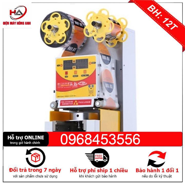 Máy dập nắp cốc ép miệng ly tự động YiFang Đài Loan