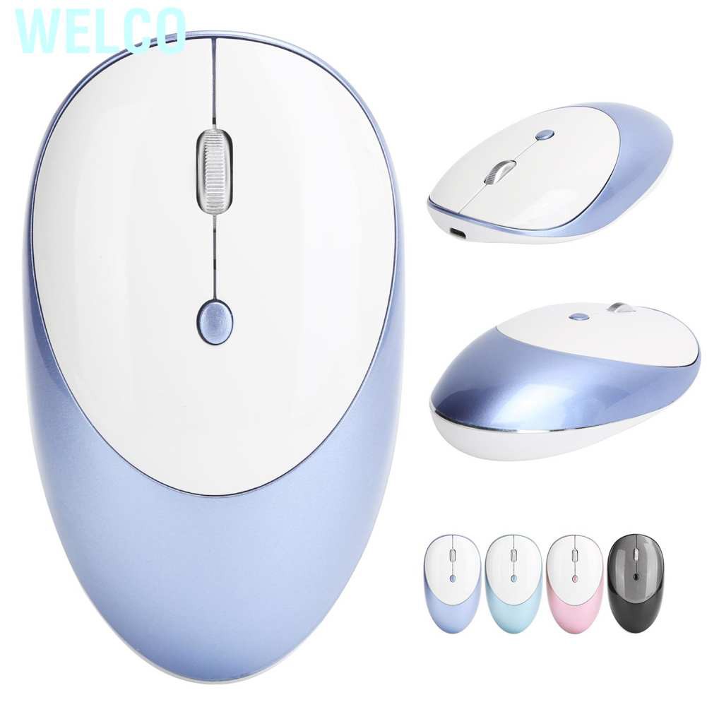 Welco Wireless Mouse 3‑Speed DPI Adjustable Optical Computer External Device with USB Receiver