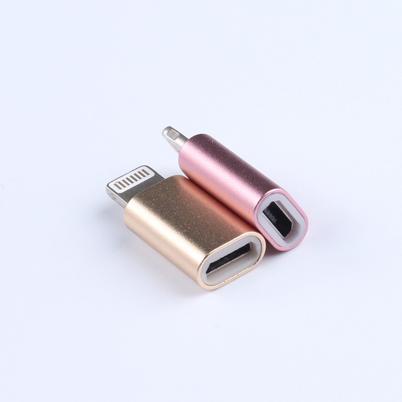 Đầu Chuyển Đổi Micro Usb Cái Sang Lightning 8 Pin Cho Iphone 5 6 7 8 X