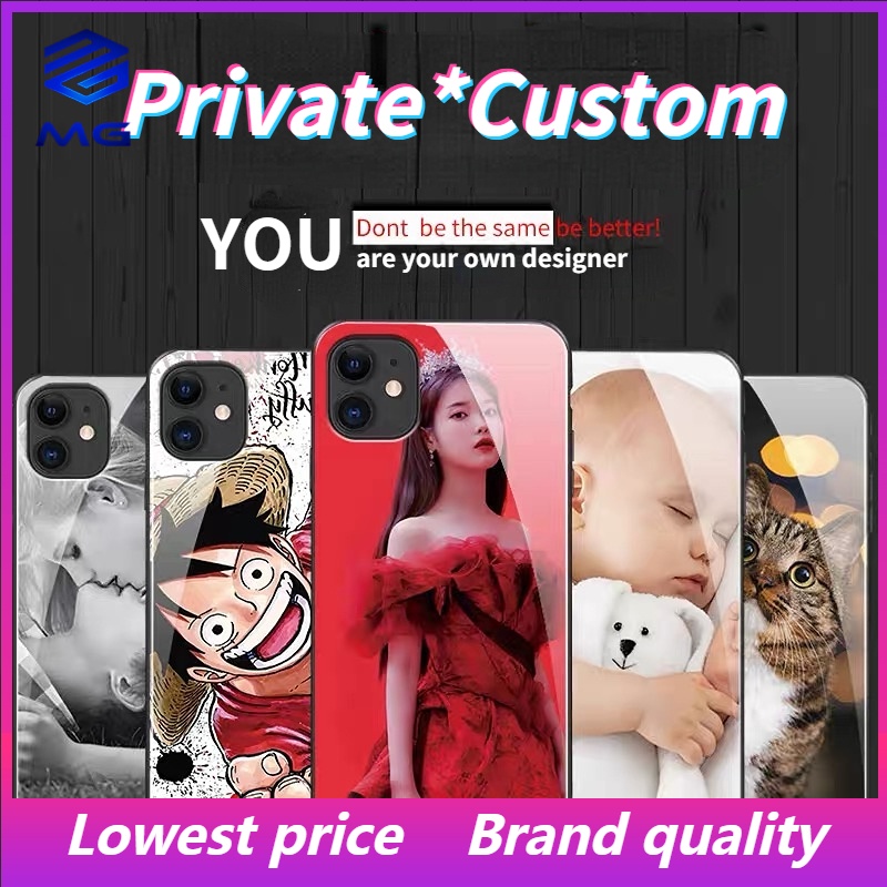 MG Vỏ điện thoại thiết kế tùy chỉnh / Tự làm vỏ kính cường lực cho điện thoại của bạn cho realme / vivo / oppo / samsung / huawei / iphone / xiaomi / one plus